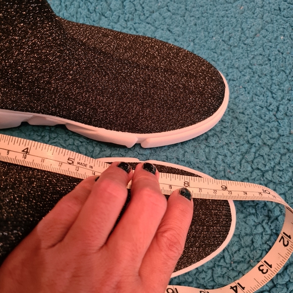 Unisex 36 Black Anime Cosplay Hip hop Boots Shoes - Picture 6 of 7